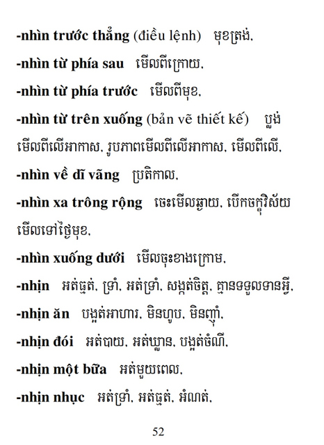 Từ điển Việt Khmer