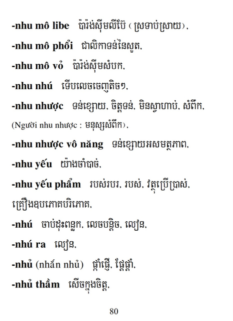 Từ điển Việt Khmer