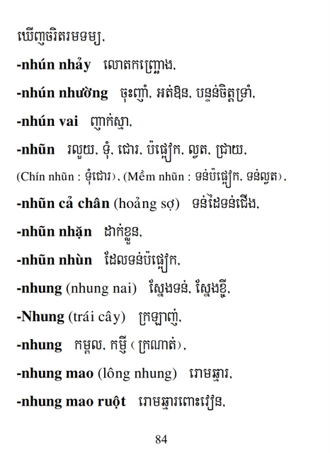 Từ điển Việt Khmer