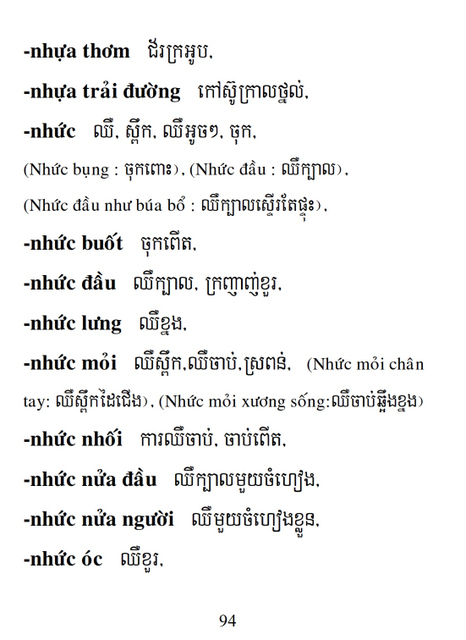 Từ điển Việt Khmer