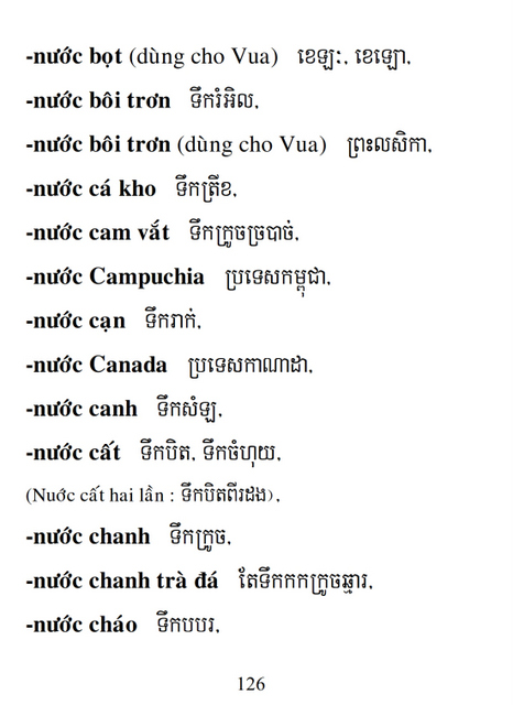 Từ điển Việt Khmer