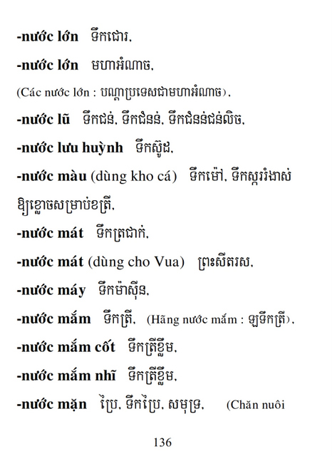 Từ điển Việt Khmer