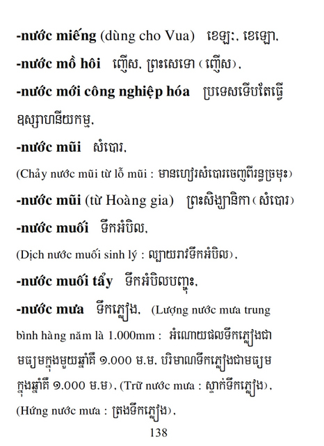 Từ điển Việt Khmer