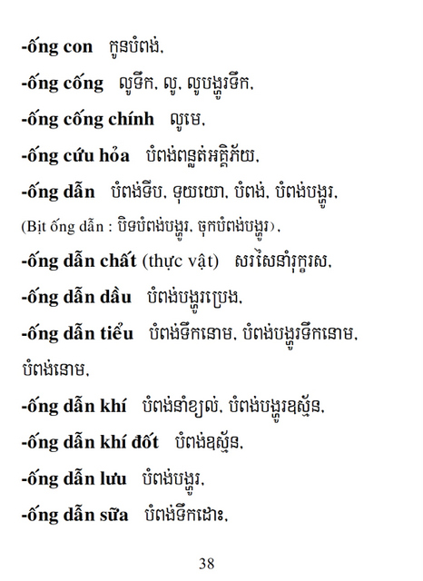 Từ điển Việt Khmer