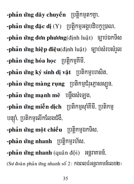 Từ điển Việt Khmer