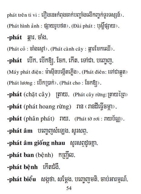 Từ điển Việt Khmer