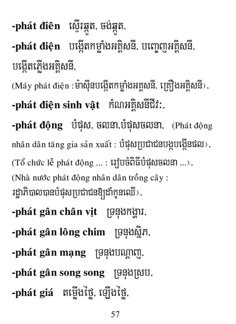 Từ điển Việt Khmer