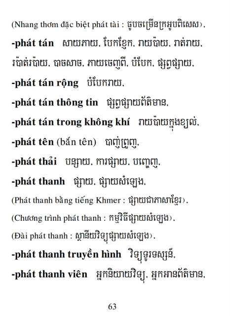 Từ điển Việt Khmer