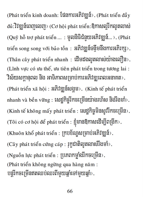 Từ điển Việt Khmer