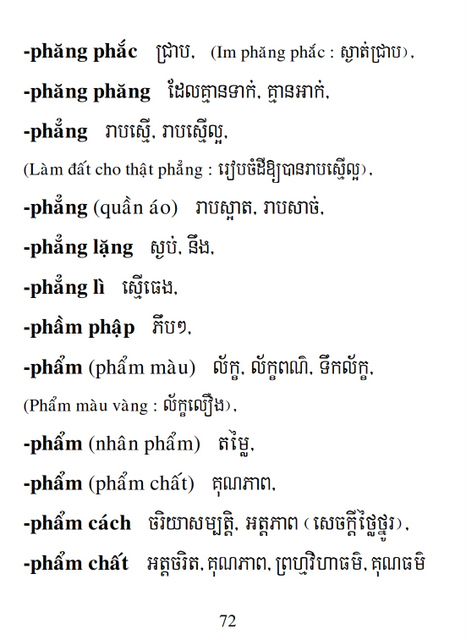 Từ điển Việt Khmer