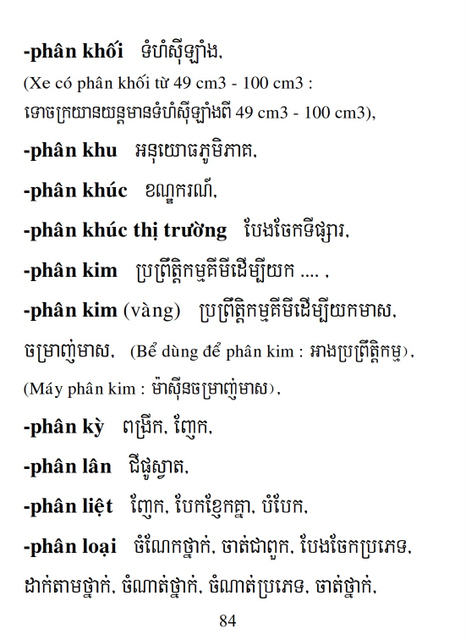 Từ điển Việt Khmer