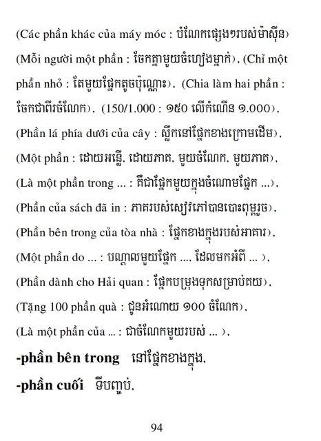 Từ điển Việt Khmer