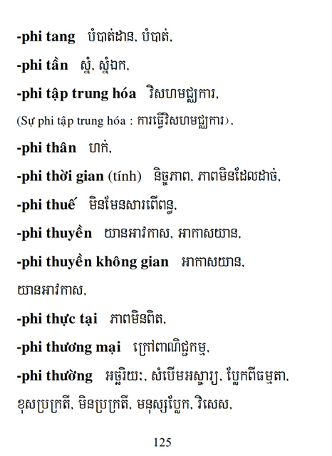 Từ điển Việt Khmer