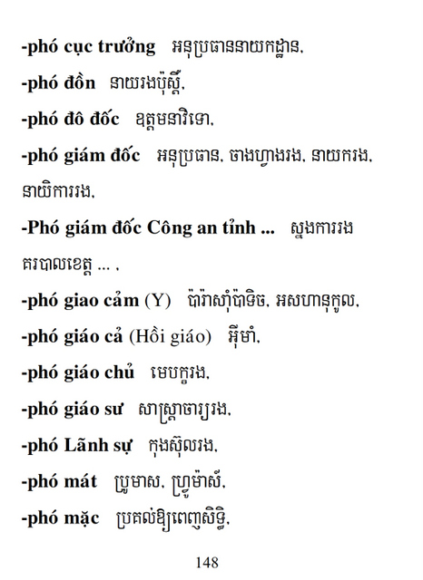 Từ điển Việt Khmer