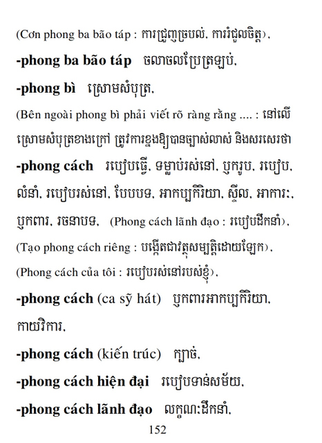 Từ điển Việt Khmer