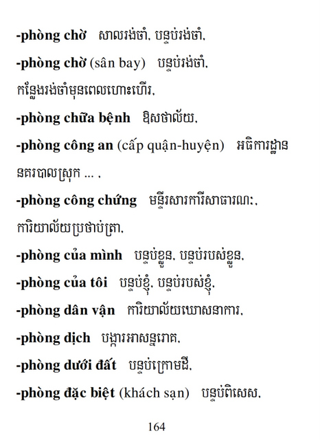 Từ điển Việt Khmer