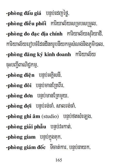 Từ điển Việt Khmer