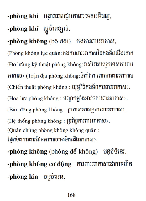 Từ điển Việt Khmer