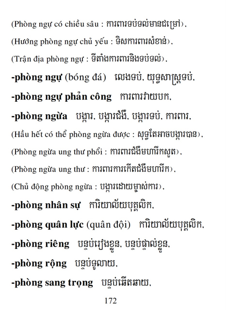 Từ điển Việt Khmer