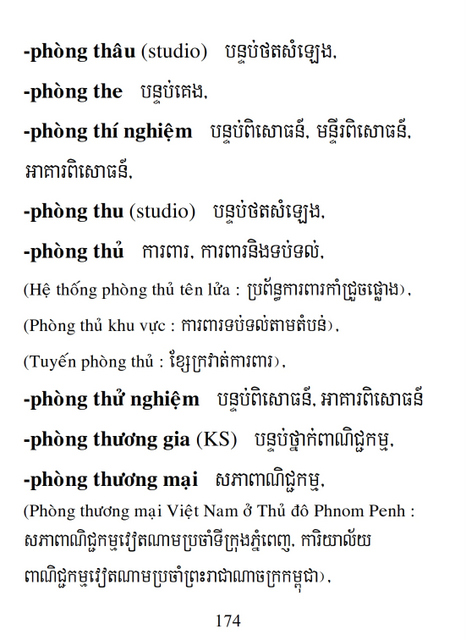 Từ điển Việt Khmer