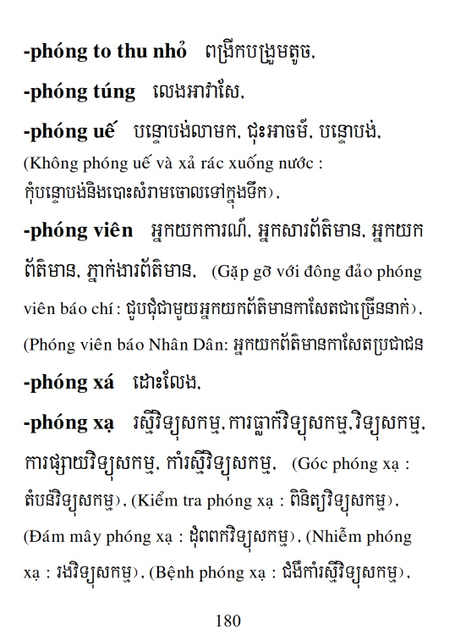 Từ điển Việt Khmer