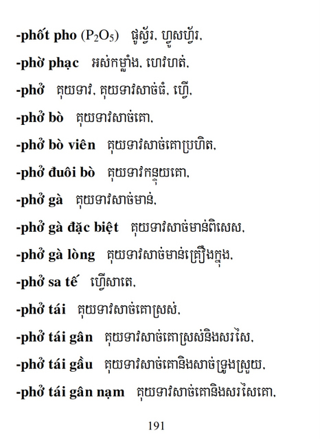 Từ điển Việt Khmer