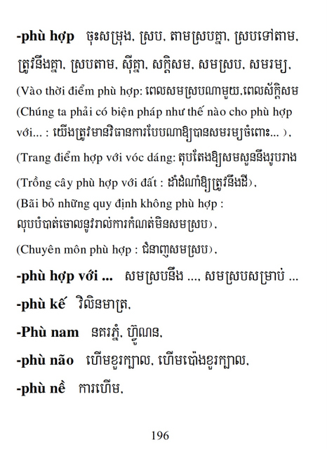 Từ điển Việt Khmer