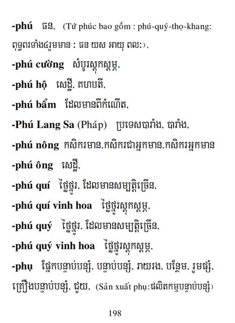 Từ điển Việt Khmer