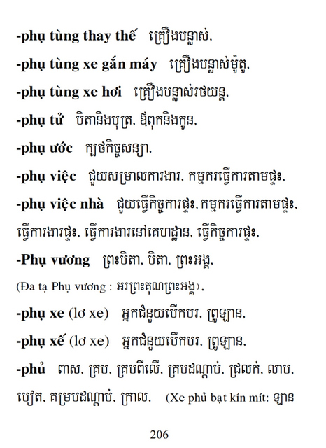 Từ điển Việt Khmer