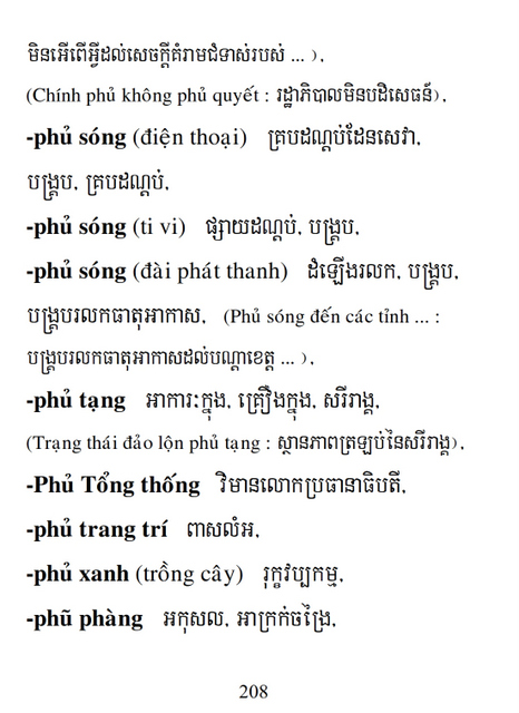 Từ điển Việt Khmer