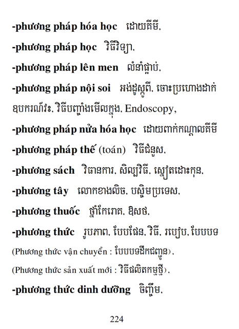 Từ điển Việt Khmer