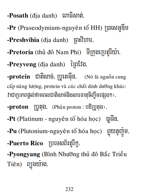 Từ điển Việt Khmer