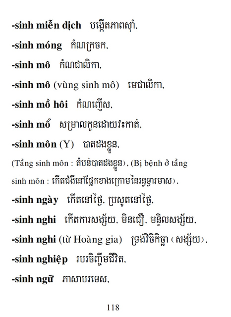 Từ điển Việt Khmer