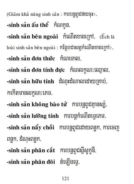 Từ điển Việt Khmer