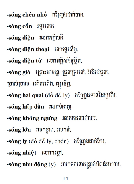 Từ điển Việt Khmer