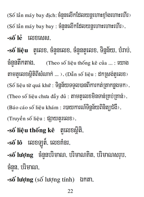 Từ điển Việt Khmer