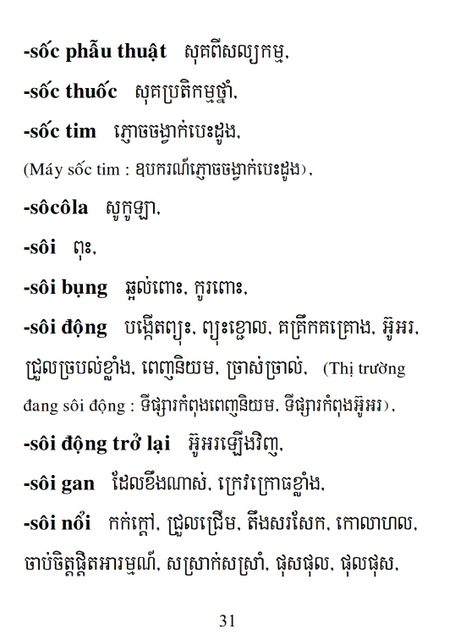 Từ điển Việt Khmer