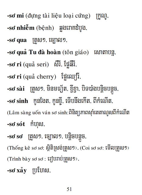 Từ điển Việt Khmer