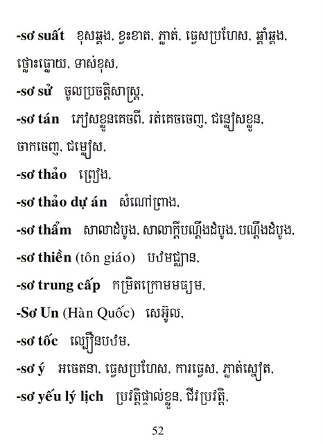 Từ điển Việt Khmer