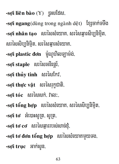 Từ điển Việt Khmer