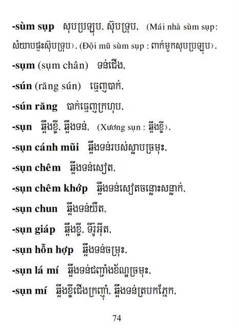 Từ điển Việt Khmer