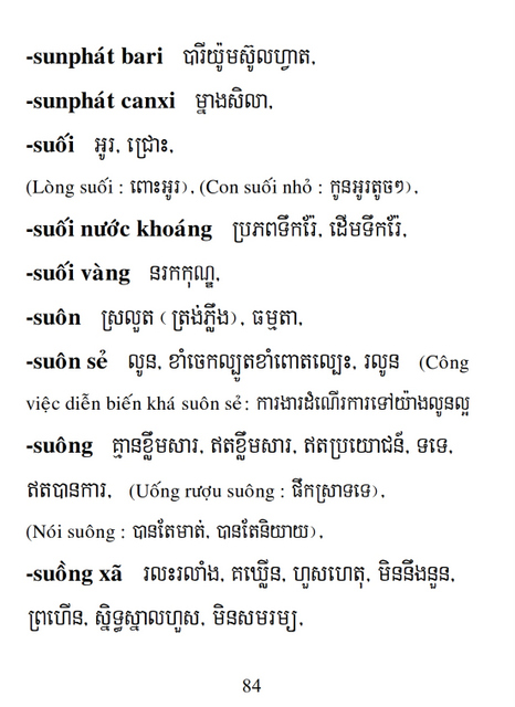 Từ điển Việt Khmer