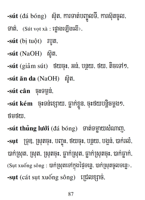 Từ điển Việt Khmer