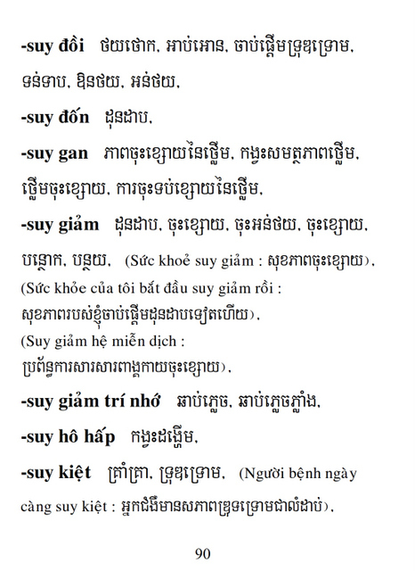 Từ điển Việt Khmer