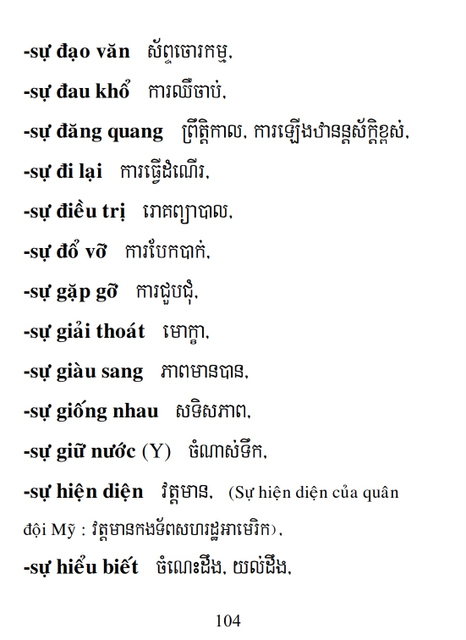 Từ điển Việt Khmer