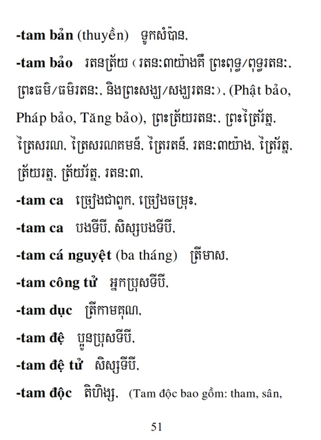 Từ điển Việt Khmer