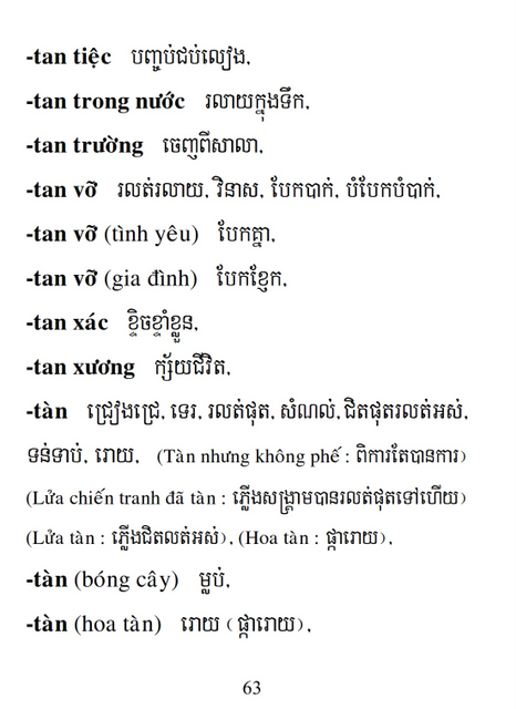 Từ điển Việt Khmer