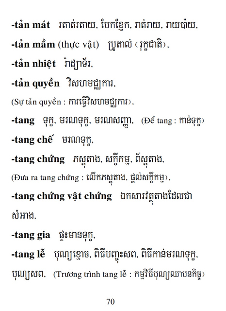 Từ điển Việt Khmer