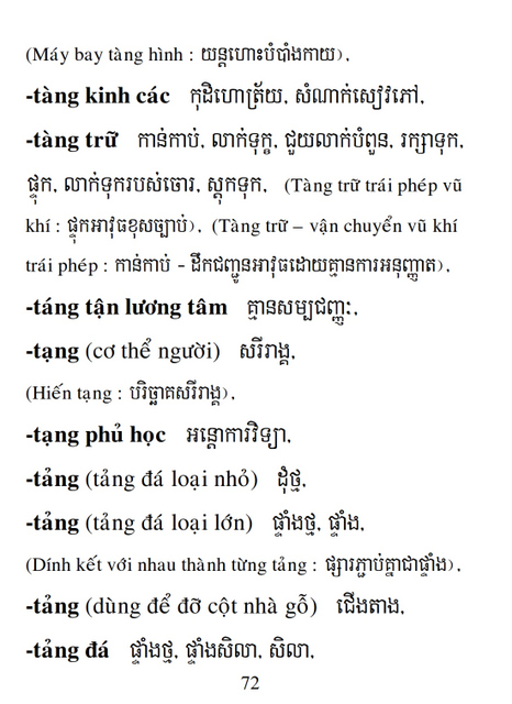 Từ điển Việt Khmer