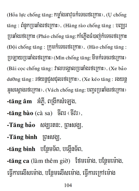 Từ điển Việt Khmer